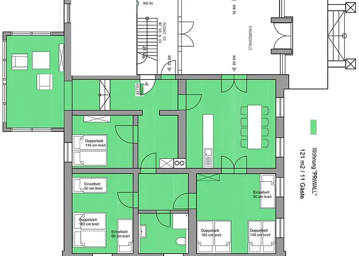 Gutshaus Kvh Priwall Lägenhet *